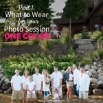 Photography Tip- What to Wear for Your Photo Session, Part 1 - Monochromatic color scheme, all one color.