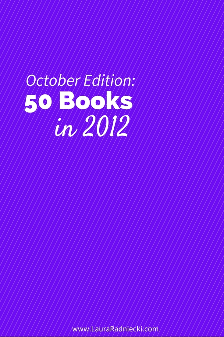 50 Books in 2012 - October Recap