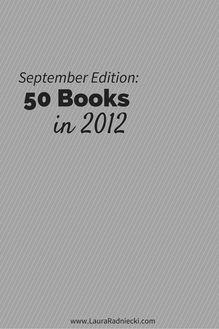 50 Books in 2012 - September Recap