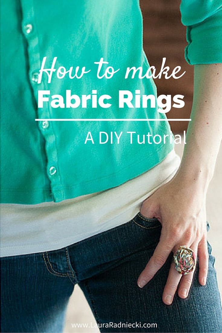 How to Make a Fabric Flower Ring – A DIY Tutorial