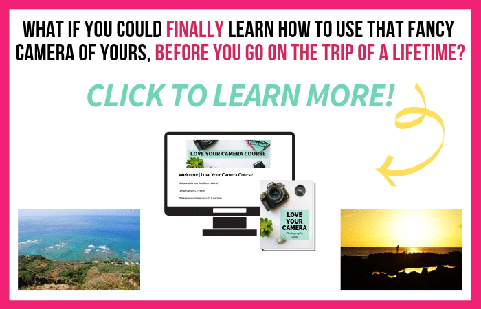 Take amazing photos of your Hawaiian vacation with help from the Love Your Camera Course