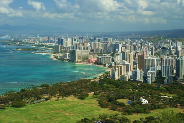 Diamond Head on Oahu, Hawaii by Laura Radniecki