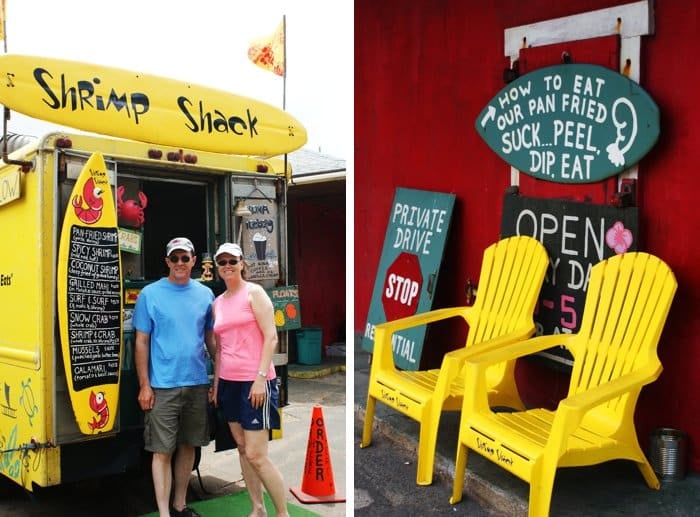 Shrimp Shack on Oahu, Hawaii by Laura Radniecki