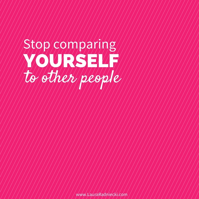 Video Post- Stop Comparing Yourself to Others