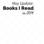 2014 - Books Read - May Update