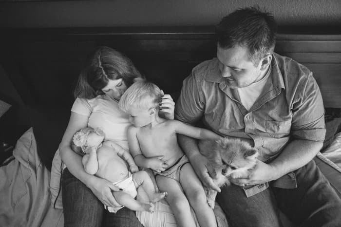 In Home Lifestyle Family + Newborn Photography | Brainerd, MN photographer Laura Radniecki