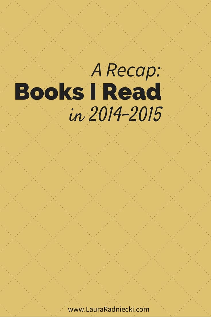 What I’ve Been Reading | 2014-2015 Recap