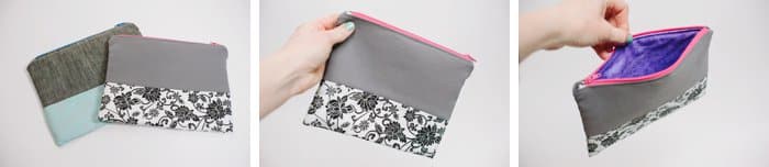 Zippered Pouches | A Zippered Pouch Tutorial | How to make a Zippered Pouch