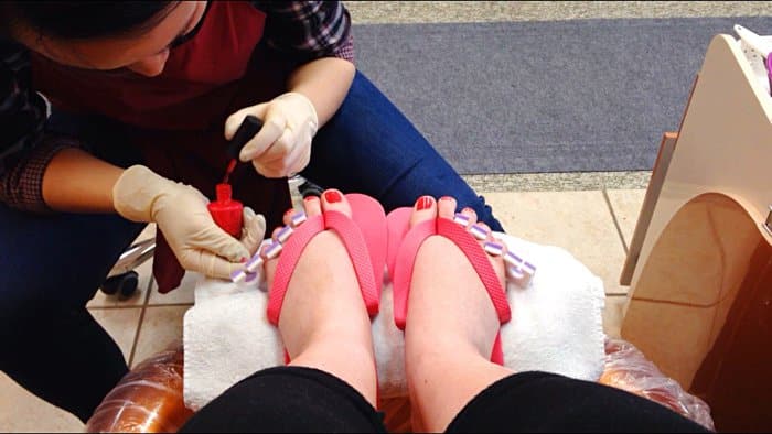 Pregnancy Pedicure