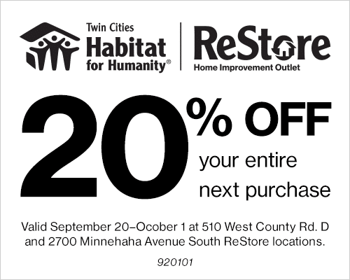 Habitat for Humanity ReStore Twin Cities Coupon
