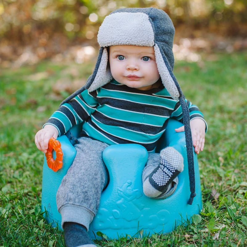 Raleigh at 6 Months Old | Solids, Teeth and Bomber Hats