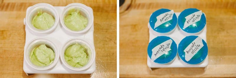 6 Ways to Freeze Homemade Baby Food Purees | Silicone Baby Food Containers | Freeze baby food, freeze baby food ice cubes, freeze baby food ideas