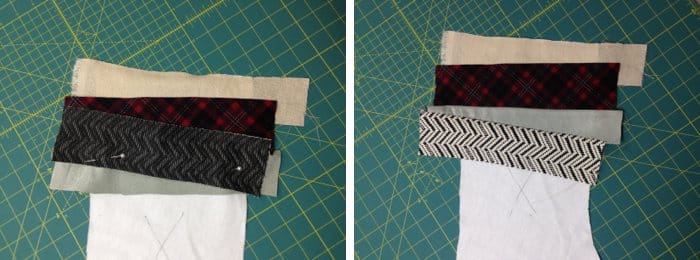 Patchwork Christmas stocking tutorial