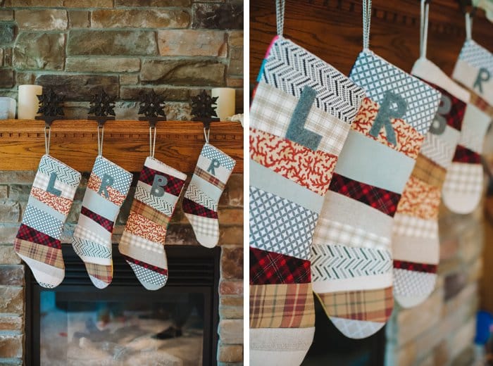 How to make Christmas stockings