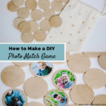 How to Make a DIY Memory Match Game | Toddler and Kids Crafts | Homeschool Daycare craft learning idea