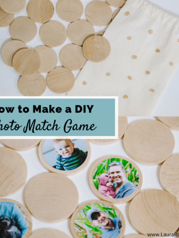 How to Make a DIY Memory Match Game | Toddler and Kids Crafts | Homeschool Daycare craft learning idea