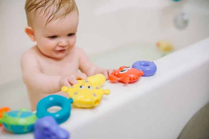 Bath Time Favorites | Nuby Bath Links | Product Review