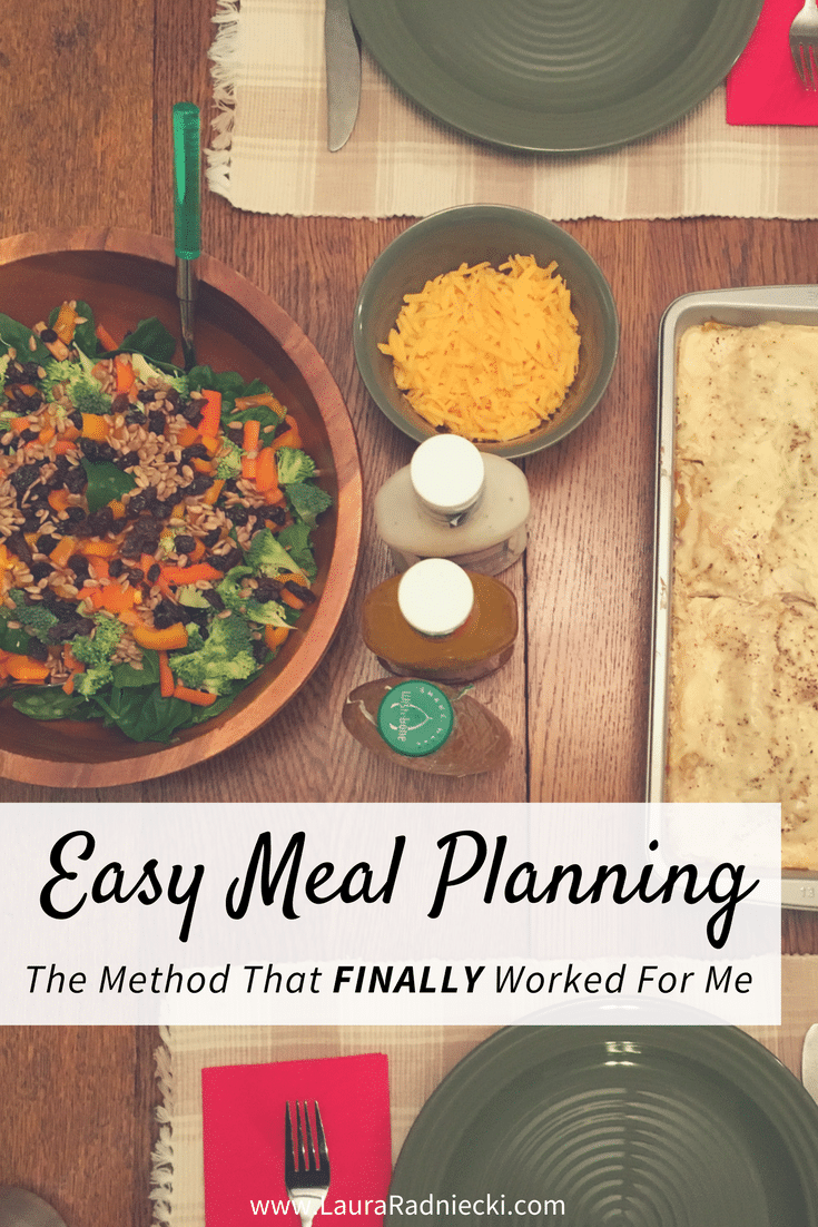 The Easy Meal Planning System that finally worked for me! - Easy Meal Planning Method - Simple Meal Plan