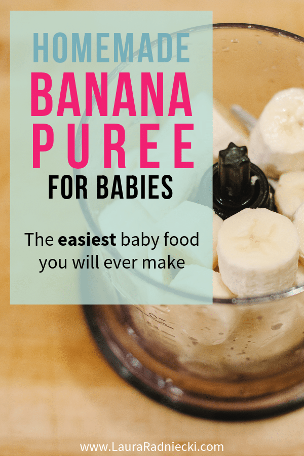How to Make Banana Puree | Homemade Baby Food Recipes
