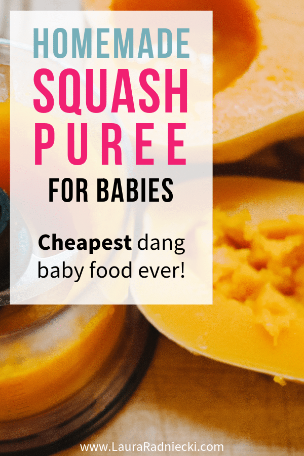 How to Make Squash Puree | Homemade Baby Food Recipes