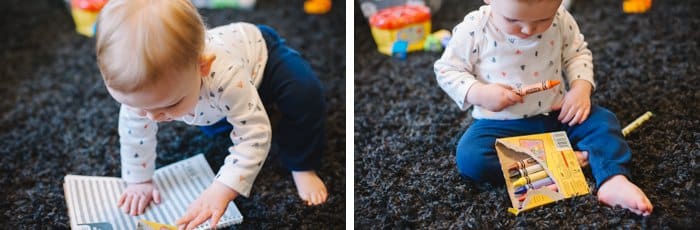 Art with Raleigh - How to Introduce Art to a Baby - Baby Friendly Art - 3 Tips for Making Art Fun with Babies | Art for babies, baby art, baby art projects