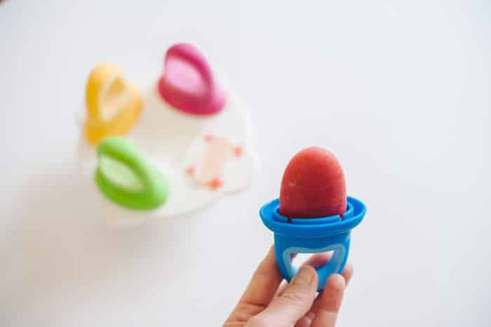 Spring has sprung! | Nuby Fruitsicles Popsicles and Snack N' Sip Cup | Product Reviews by Laura Radniecki