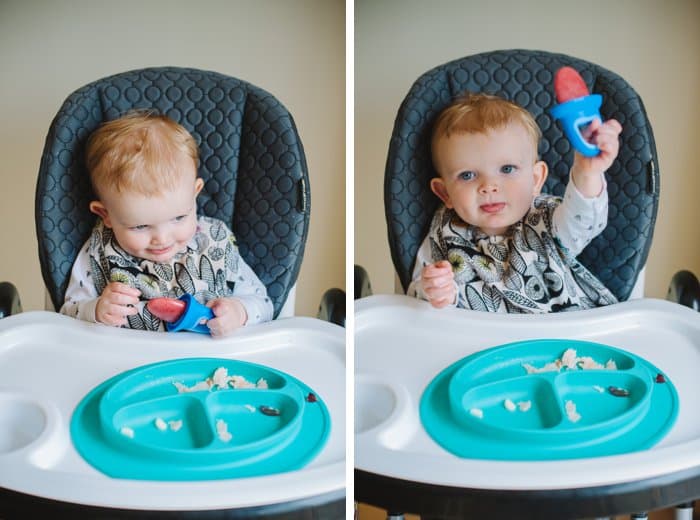 Spring has sprung! | Nuby Fruitsicles Popsicles and Snack N' Sip Cup | Product Reviews by Laura Radniecki