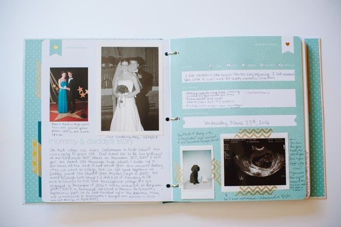 Raleigh's Baby Book - Emily Ley Baby Book - EL Baby Book Review - Tips for Keeping Up With a Baby Book | Emily Ley Baby Book Review