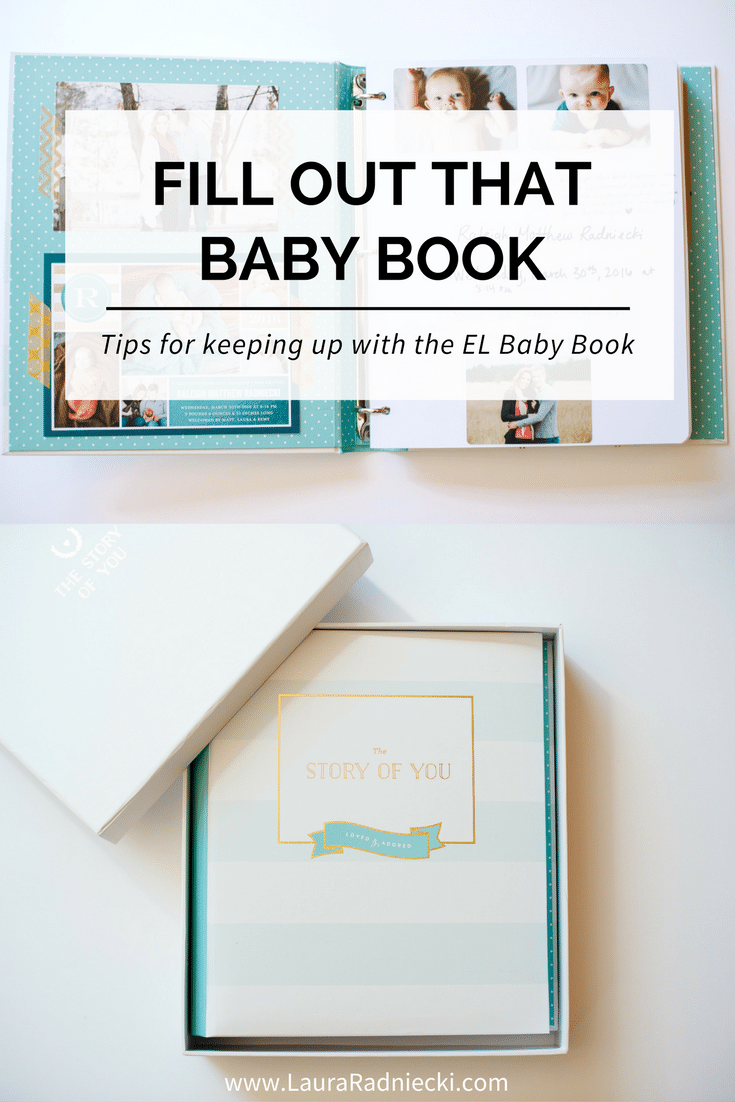 Raleigh's Baby Book - Emily Ley Baby Book - EL Baby Book Review - Tips for Keeping Up With a Baby Book | Emily Ley Baby Book Review