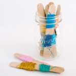 How to store embroidery thread without tangles - Embroidery floss storage ideas