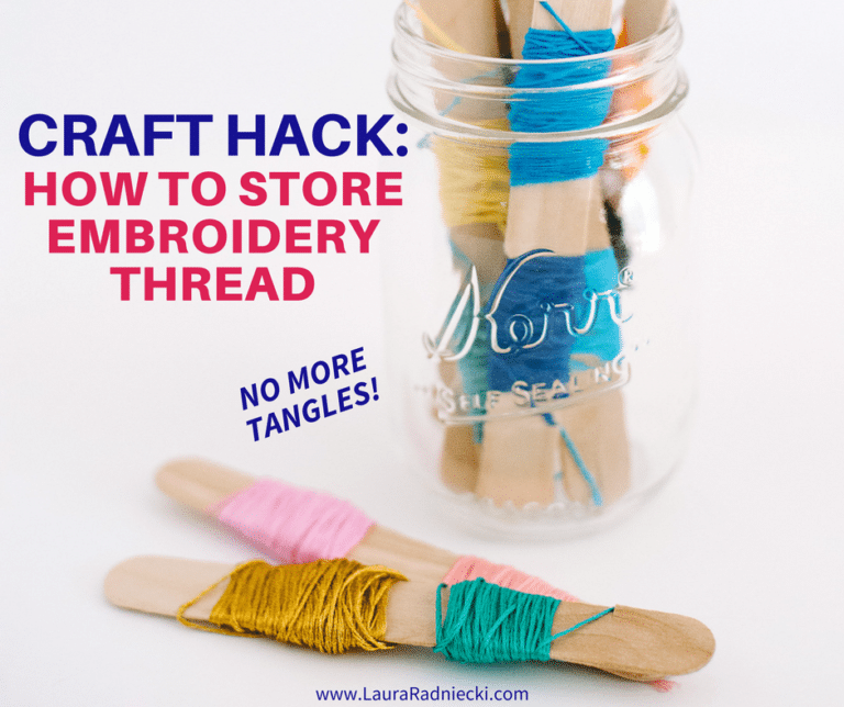 How to Store Embroidery Thread Without Tangles Store Embroidery Floss