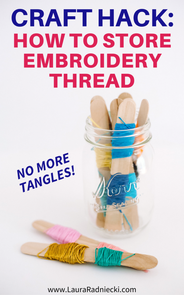 How to Store Embroidery Thread Without Tangles Store Embroidery Floss