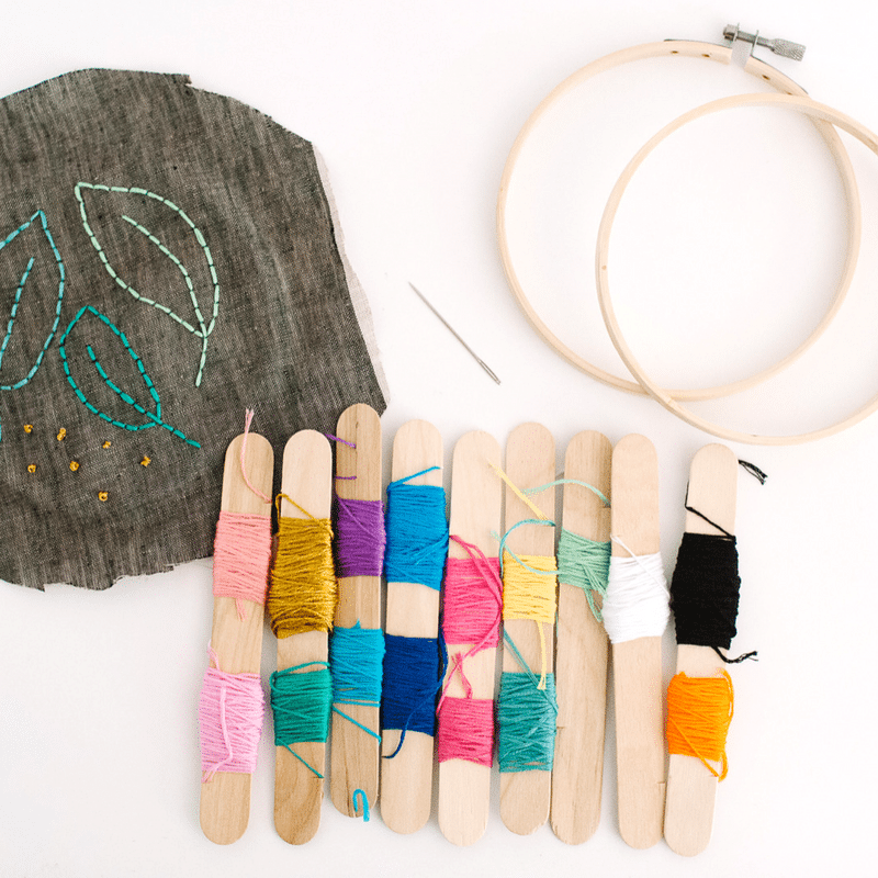Embroidery is the Best New Craft Hobby | So Cheap and So Easy