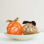 FI - Fall DIY Yarn Ball Pumpkins
