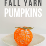 Learn how to make DIY yarn ball pumpkins using balloons, yarn, and glue in this fun DIY craft for the fall season! It's the perfect decoration for fall, Thanksgiving, or even for Halloween!
