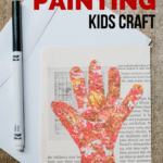 Kids Golf Ball Painting for Fall. A fun fall kids craft idea that makes a great grandparent gift too! Golf ball crafts, fall kids crafts.