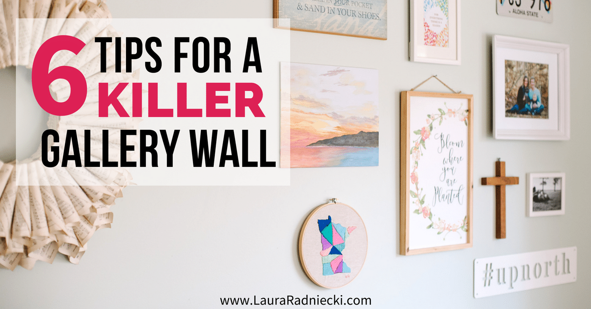 6 Tips for a Killer Gallery Wall - Featuring Campfire Bay 