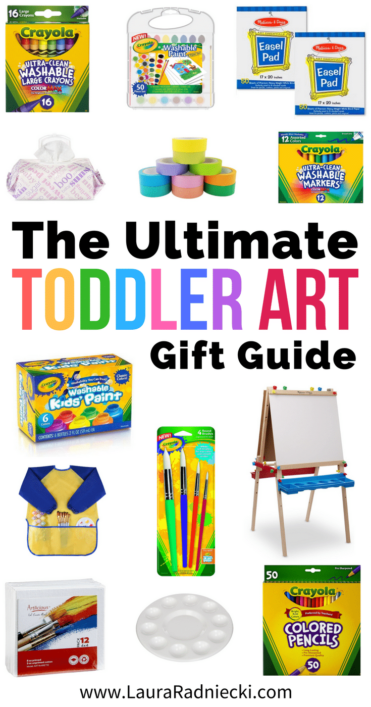 The Ultimate Toddler Art Gift Guide | Gift Ideas for Kid Artists and Creative Kids