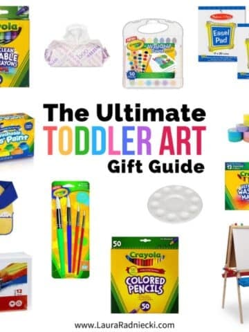 The Ultimate toddler art gift guide.