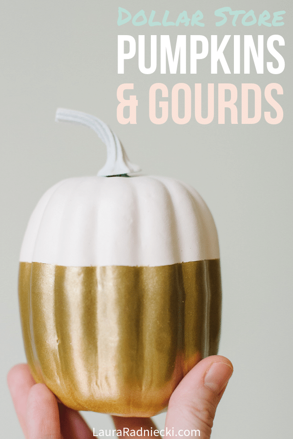 Fall Craft: Plaster of Paris Gourds, Leaves, and Pumpkins