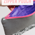 Zipper Pouch Tutorial _ How to Make a Zippered Pouch _ Easy Zipper Pouch
