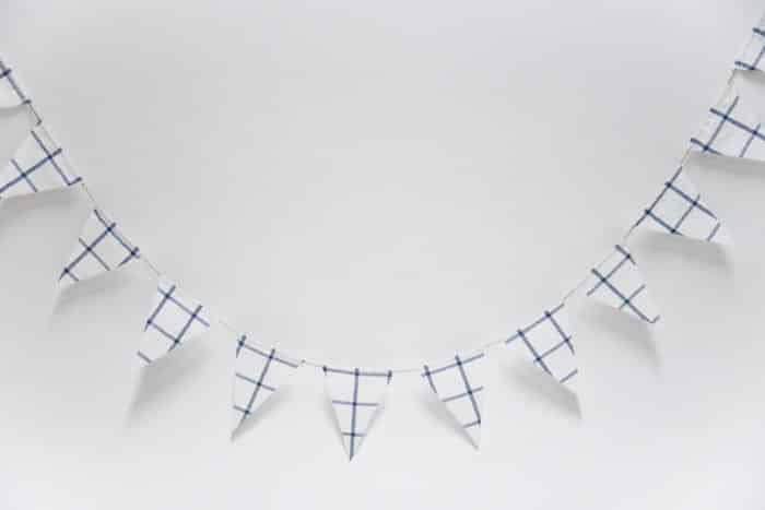 How to Make a Triangle Bunting Garland