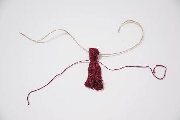 How to Make a Mini Tassel with Embroidery Floss | DIY Tutorial