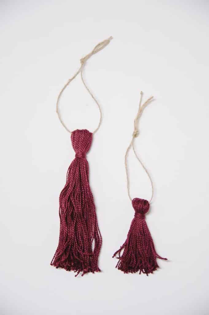 How to Make a Tassel with Embroidery Floss DIY Fancy Tassel Tutorial