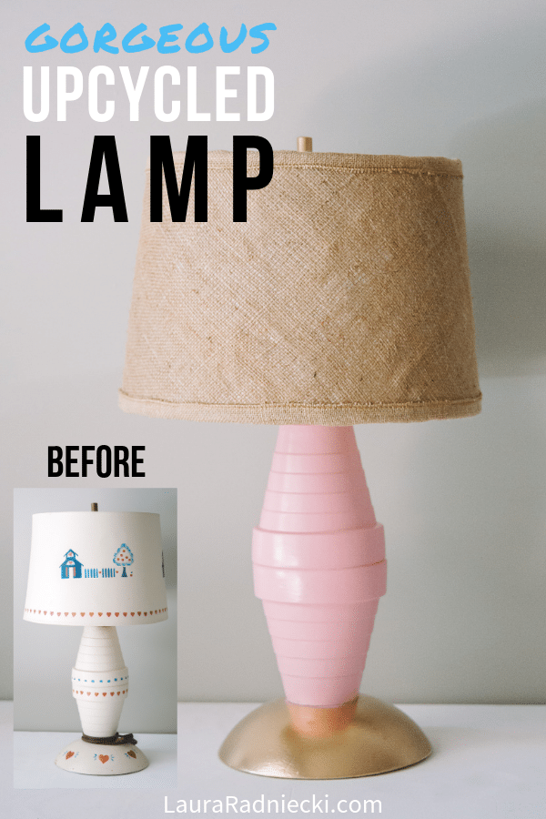 Easy Upcycle Ideas with the ReStore _ DIY Lamp Makeover