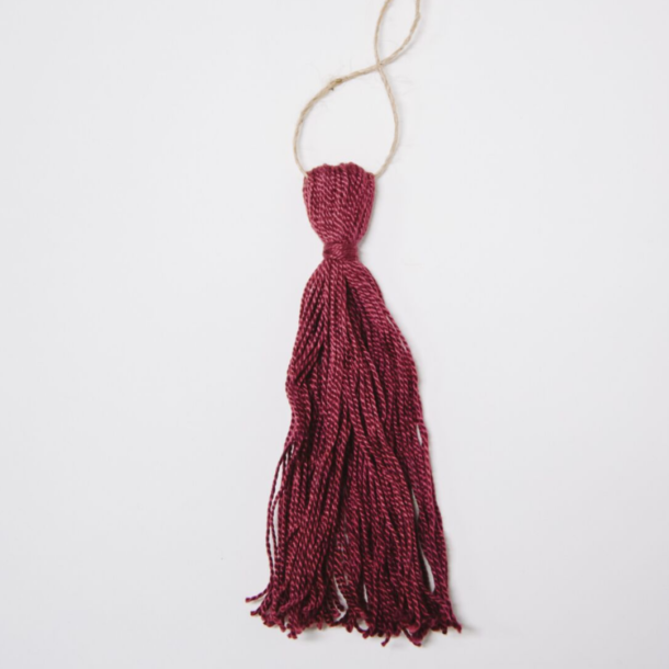 How to Make a Tassel with Embroidery Floss DIY Fancy Tassel Tutorial