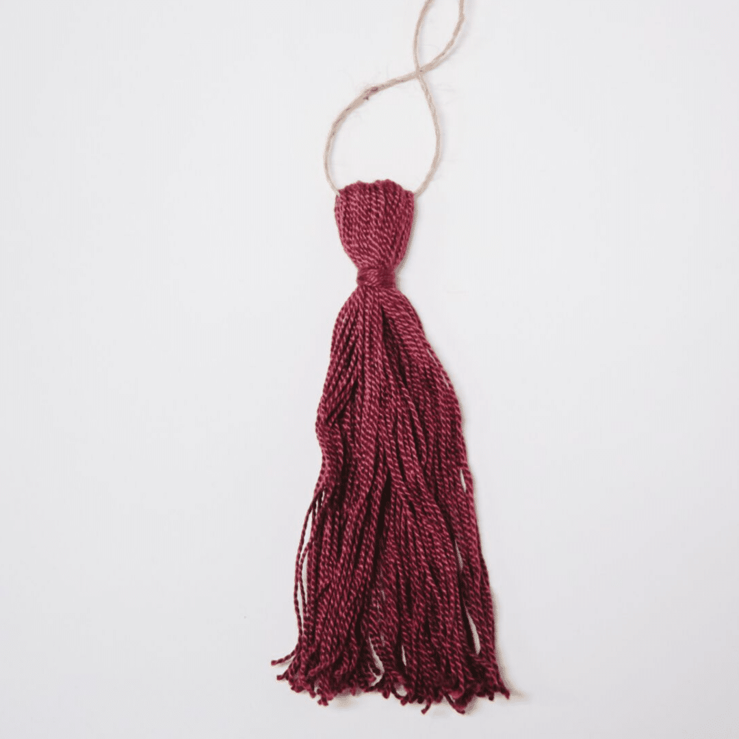 How to Make a Tassel with Embroidery Floss