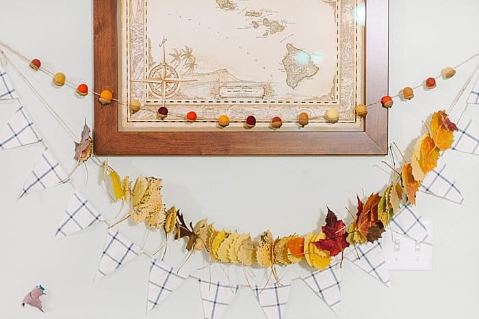 fall garlands for home decor