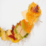 Easy DIY Leaf Garland | Leaf Crafts for Kids