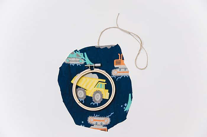 Day 14_ How to Make a Keepsake Fabric Embroidery Hoop Ornament _ The 30 Days of Ornaments Project